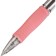 Automatic ballpoint handle Pilot Super Grip, rubber emphasis, 0.7 mm, oil base, blue rod, pink case