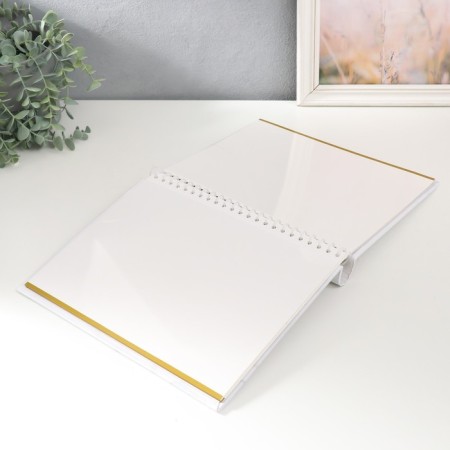 Photo album for 10 magnists 23x28 cm, int. spiral "Bright Wedding" September-2
