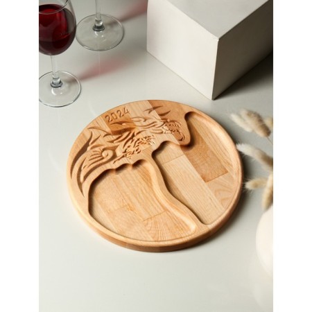 ADELICA Menzhitsa "Dragon 2024", symbol of the year, 2 sections, 27 × 2 cm, in a gift box-2
