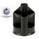 A set of stationery of Istanm Minidesk, 13 items, rotating, black
