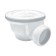Siphon for shower pallet Wasserkraft D455, with a drain hole D = 40 mm, ABS plate