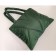 Female woman mila nylon dark green color