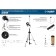 Benn-mounted bar 34950 34972, with a tripod, eleval, spacer, type