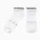 Women's socks glass minku "flowers", white color, size 36-37 (23 cm)