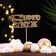Topper "Super Husband" on the suspension, Gold Gold beautifully