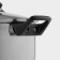 A stainless steel pan of the Black Night, 2.2 l, with a lid,