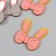 Decor for creativity claims. suede "bow with bunny ears" mix 4.5x5 cm