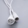 Garland "thread" 10 m, IP65, UMS, white thread, 100 LED, glow of multi, 220 V