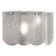 Wall lamp EVOLUCE. Sle1125-101-02. Erzo. 2x40 watts, E14, 37.5x20 cm, chromium color