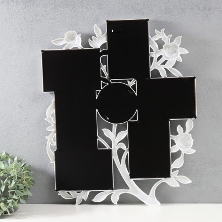 Multi -frame in 7 photos (10x15/6 pcs, 10x10/1 pcs) plastic, col. white-2