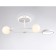 LED ceiling LED with a change of lamp and control panel Ambrella Light, Linetech, FL666221, G9, 29 W, 2175LUM, 3000-6400K, white, white matte color