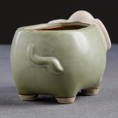 Pot "Lucky Elephant" 11x9x8cm-3