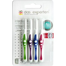 Ёршики зубные Das Experten Iinterdentals, S size, 4 шт