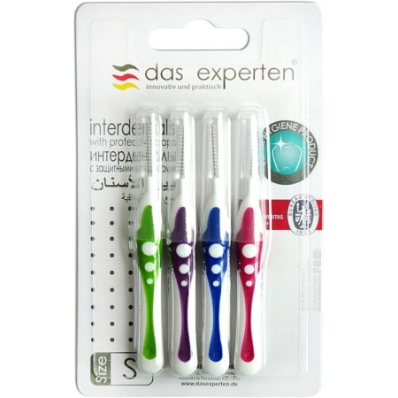 Tooth brushes Das Experten iinterdentals, S Size, 4 pcs