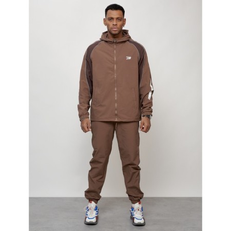 Male tracksuit, size 50, brown color