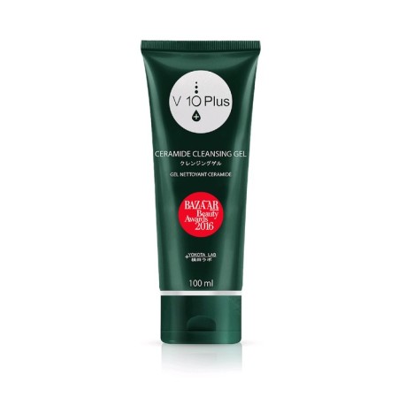 Facial gel V10 Plus Ceramide Cleansing Gel, cleansing, with ceramides, 100 ml