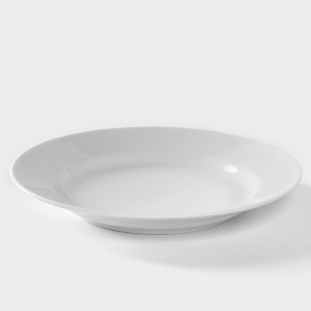 Porcelain plate "I idyll", d = 20 cm, white