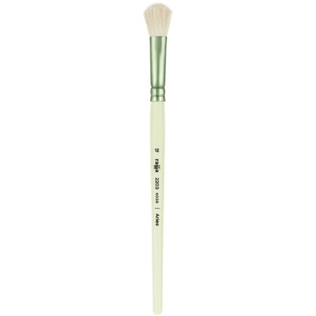 Cossack brush, oval, gamut "Aries" No. 12, short handle-1