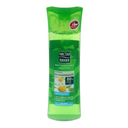 Hair shampoo clean line "Restoring", chamomile and burdock oil, 400 ml-5