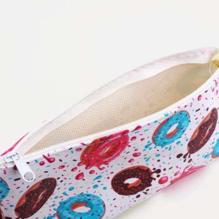 Cosmetic bag with lightning, white/multi -colored color-2
