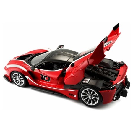 MASTO DIE-CAST Ferrari FXX K machine with a screwdriver, 1:24, red color with print-6
