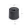 Ceramic ashtray for cigarettes and sticks "Style", 11 x 10 cm, d = 2.2 cm, black