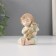 Souvenir Ceramics "Baby Angel with a Soft Bear" 5.5x5x8.5 cm