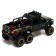 Metal jeep, 1:24, inertial, doors, hood, trunk, black color open