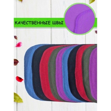 Set of napkins - 10 pcs, size 20x20 cm-3
