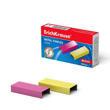Staps for the Erichkrause Stapler No. 24/6, Color, 1000 pieces-1