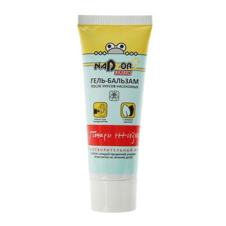 Nadzor gel balm, with the smell of menthol, after insect bites, 30 ml