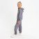 Kids (hoodies, trousers) minku color gray, height 122