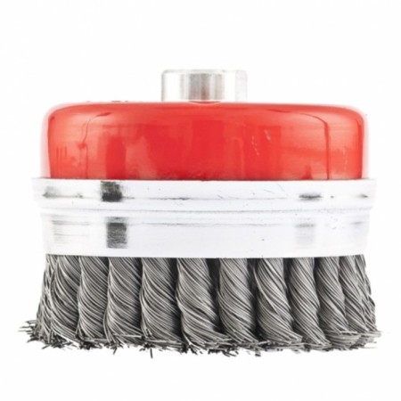 Matrix Heavy Duty Ushm brush, d = 100 mm, M14, cup, twisted wire 0.5 mm