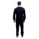 Thermal underwear is male, cotton with the basis, size 48, black color