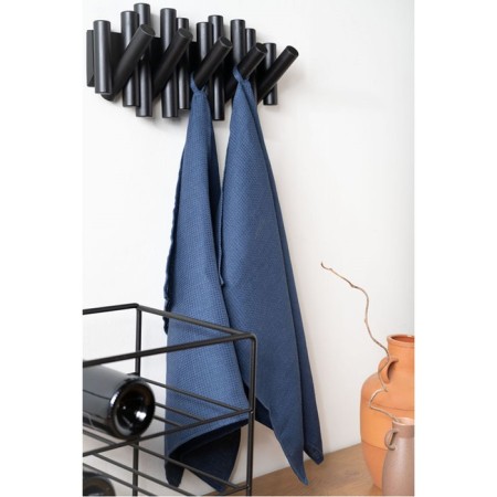 A set of two wafer towels of Essential Flaxes, size 50x70 cm-2