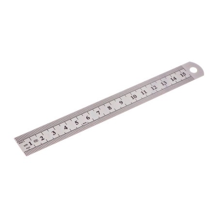 Set of metal linear 4 pieces: 15cm, 20cm, 30cm, transporter-6