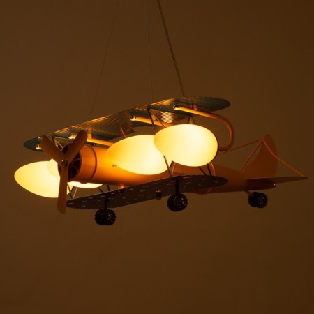 Causte "Airplane" 4he14 40W yellow-blue 67x65x80 cm-3