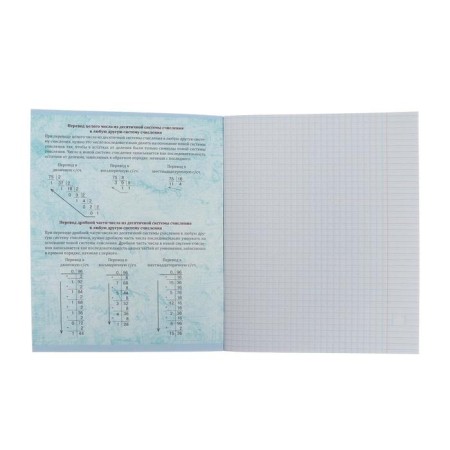 Subject Calligrata Embabula, 48 sheets in a cage computer science, with reference material, cover coated cardboard, UV-lak, OFSET block-1