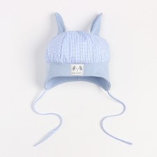 Children's hat, blue color, size 42-44