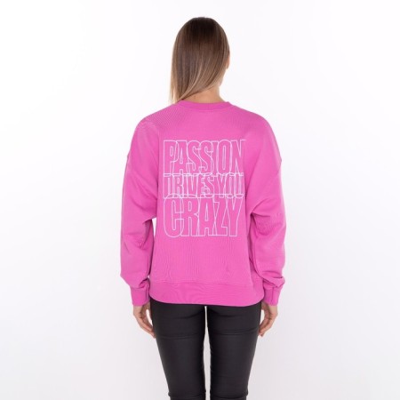 Female sweatshirt, raspberry color, size 50-2