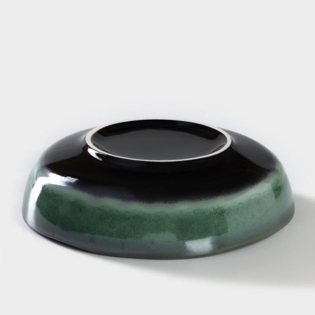 Porcelain plate Verde Notte, 600 ml, D = 18.5 cm-2