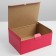 Gift folding box, packaging, Fuchsia, 26 x 19 x 10 cm