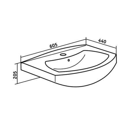 Cersanit Como 60 sink-1