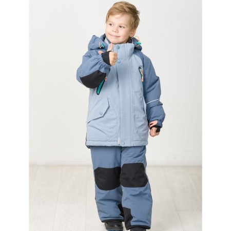 Boys jacket, height 98 cm, gray color-7
