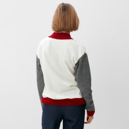 Cardigan Female Minaku, Ecrew color, size 42-3