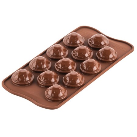 Form for the preparation of sweets, silicone, 24x11x2.7 cm-1