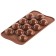 Form for the preparation of sweets, silicone, 24x11x2.7 cm