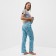 Home female "Unicorn" (T -shirt/Pants), Gray/Blue color, size 48