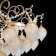 Ceiling Ceiling ST LUCE. SL659.302.09. Fruitti. 9x40 watts, E14, 85x85x20 cm, golden color