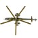 The national model "Soviet shock helicopter Mi-24V" Star, 1/144, (7403)